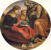 Luca Signorelli The Holy Family oil on canvas